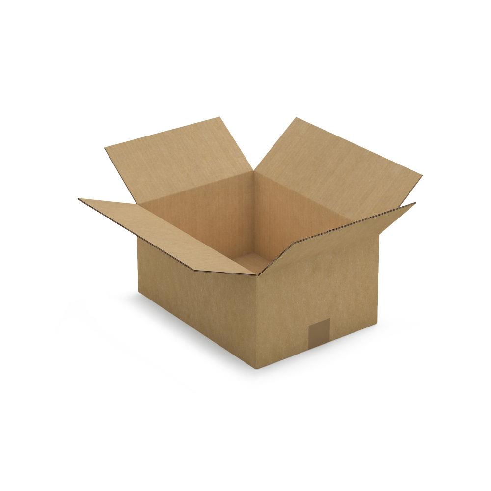 Caisse carton brune double cannelure 38x28x18 cm